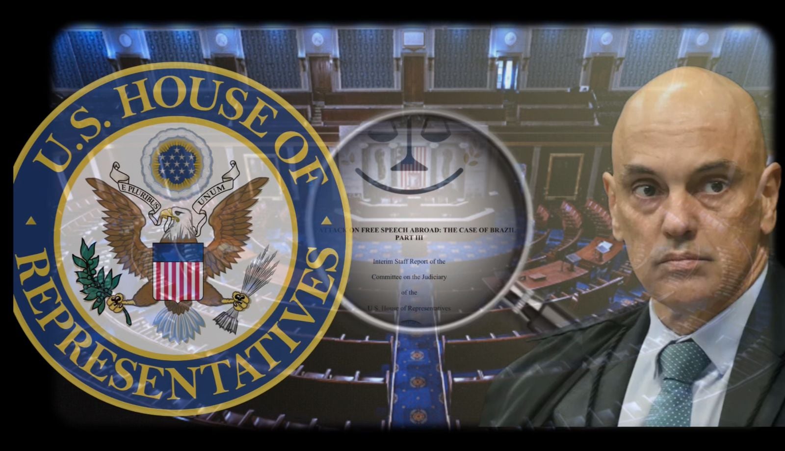 Ordens de censura de Moraes podem afetar eleições de 2026, diz relatório do Congresso dos EUA. Vídeo