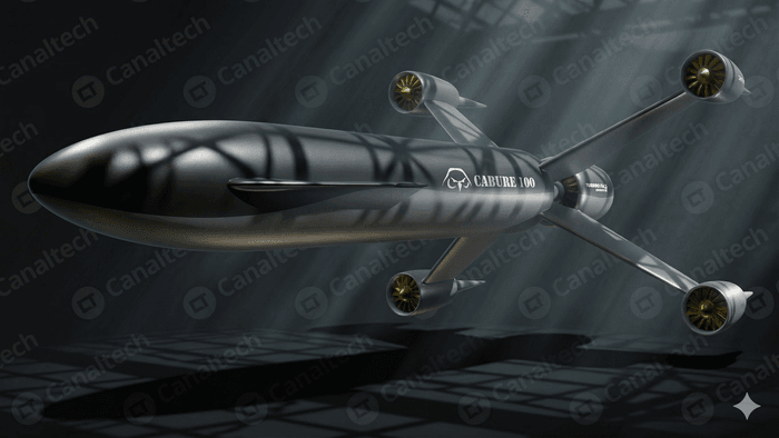 Drone brasileiro autônomo decola com 300 kg e consegue atingir até 140 km/h