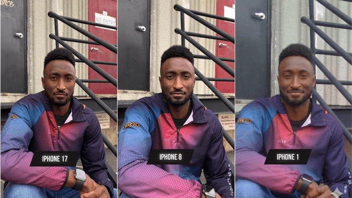 Youtuber faz mesma foto com todos iPhones lançados desde 2007; veja a diferença